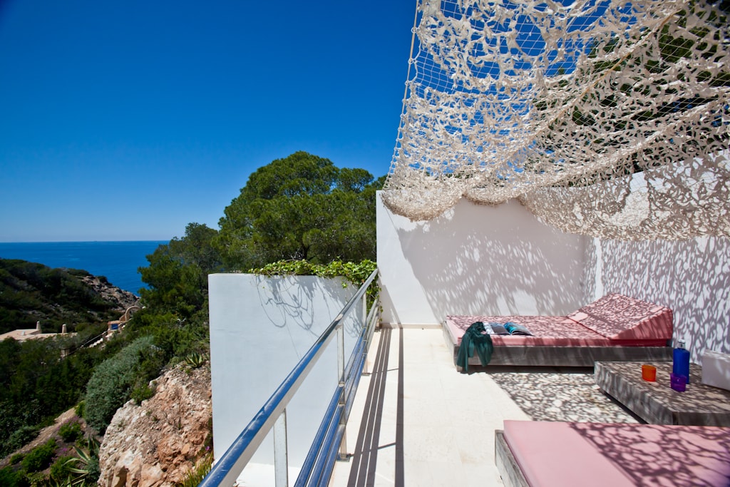 Chill out area luxury villa in Ibiza