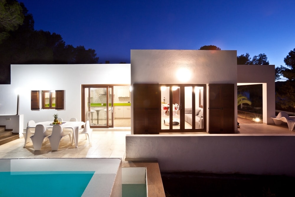 General view rental house in Ibiza