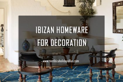 Ibizan homeware for decoration